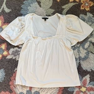 Banana Republic Flutter Sleeve Blouse